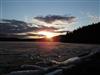 sunset Fraser Lake